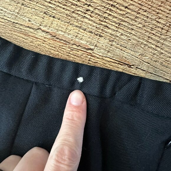 Pendleton Black Wool Midi Skirt With Side Slit Womens Size 16 - Picture 2 of 14